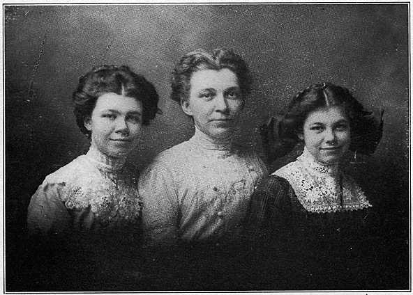 Gertrude M. Stevens McGawn and daughters